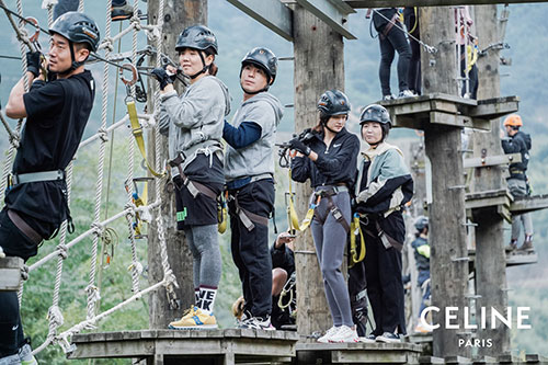 celine戶(hù)外運(yùn)動(dòng)現(xiàn)場(chǎng)拍攝
